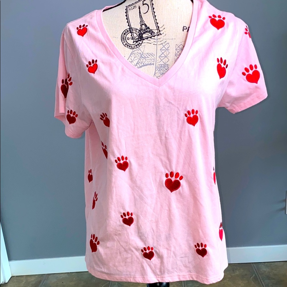 Chaser Paw Print Top